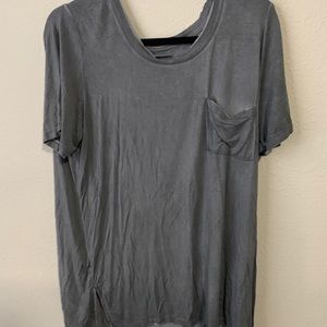 Grey Grace & Lace oversized top